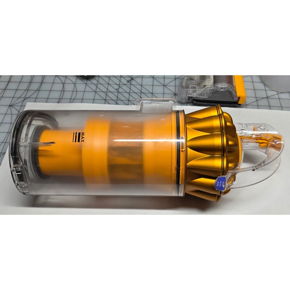 Dyson Vacuum Dust Canister Bin Assembly UP19 Multi Floor 2 Yellow Gold Excellent